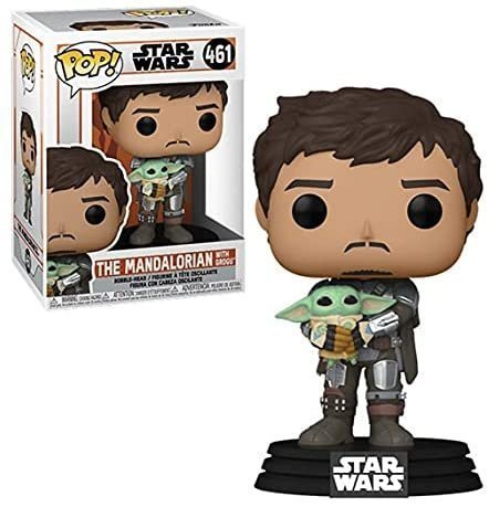 Фигурка Funko Star Wars: The Mandalorian with Grogu Фанко Звёздные войны: Мандалорец 461