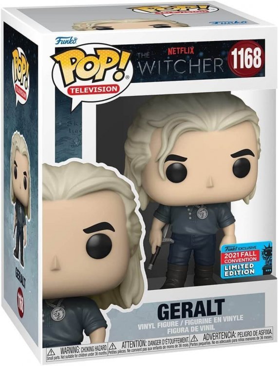 Фигурка Funko Pop Ведьмак Witcher Geralt Геральт фанко 1168 Exclusive