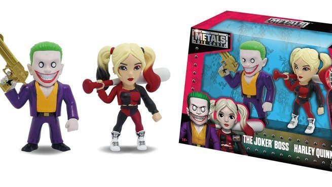 Фігурки Jada Toys Metals Die-Cast: Joker and Harley Quinn Figures