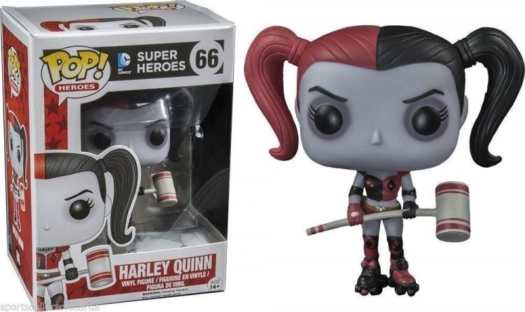 Фігурка Batman: Funko POP! Roller Derby Harley Quinn Figure