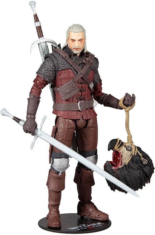 Фигурка McFarlane Witcher Figures Geralt of Rivia Wave 2 Ведьмак Геральт (Wolf Armor)