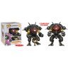 Фігурка Overwatch Funko Pop! Vinyl Carbon Fiber D.Va and MEKA Buddy (Blizzard Exclusive)