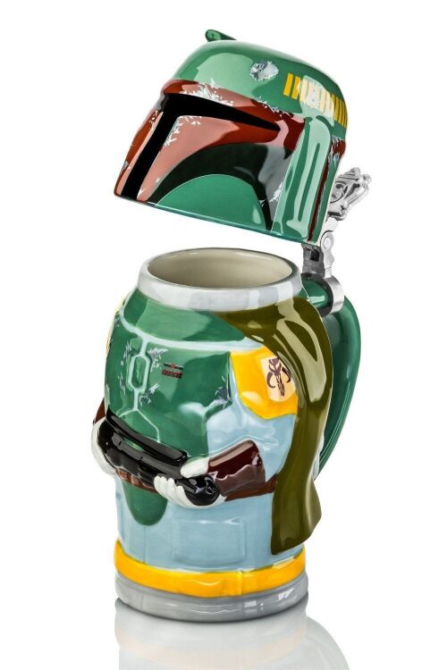 Кухоль колекційний SignatureSteins Star Wars Boba Fett Stein Зоряні війни Боба Фетт 650 мл. 