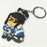 Брелок 3D Овервотч Overwatch Двухсторонний Объемный Mei