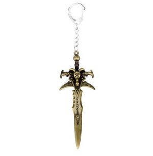 Брелок World of Warcraft Lich King Metal Weapon Frostmourne фростморн (цвет бронза)