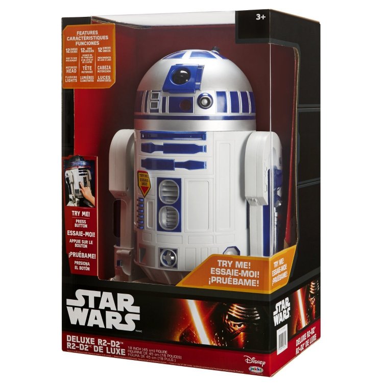 Фігурка Star Wars - Disney Jakks Giant 18 "Deluxe Electronic R2-D2 Figure