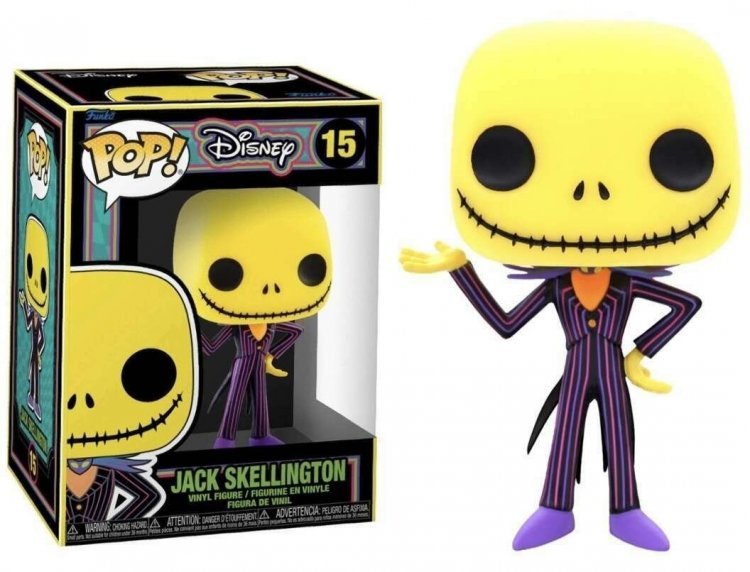 Фігурка Funko Disney The Nightmare Before Christmas Jack Skellington Blacklight Кошмар перед Різдвом 15