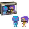Фигурка Funko Marvel Spider-Man 2099 & Spider-Man India (Black Light) 2-Pack Человек Паук Фанко