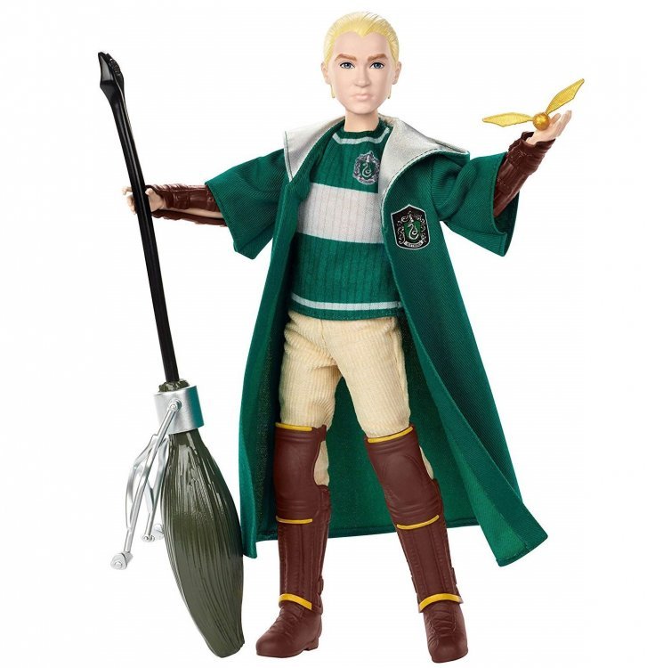 Лялька фігурка Harry Potter - Quidditch Draco Malfoy - Драко Мелфоя Mattel