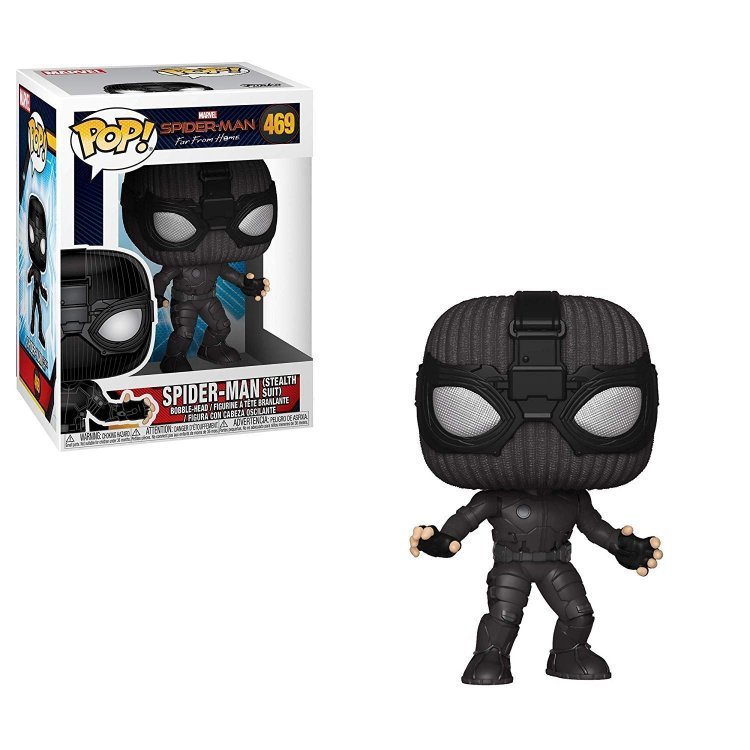 Фігурка Funko Marvel: Spider-Man Stealth Suit ЛЮДИНА - ПАВУК У ЧОРНОМУ КОСТЮМІ