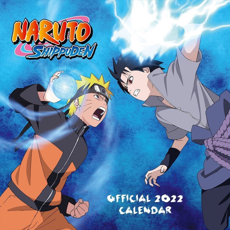 Календарь Naruto Shippuden 2022 Official Calendar