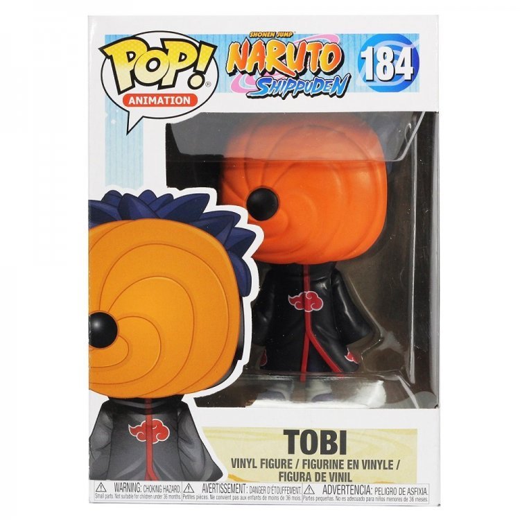 Фигурка Funko Pop Naruto Shippuden Tobi Фанко Наруто Шиппуден Тоби 184