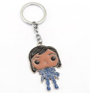 Брелок Overwatch Keychain - Pharah metal