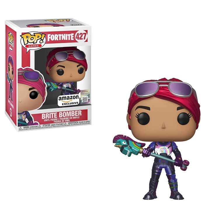 Фігурка Funko Pop! Fortnite фанк Фортнайт - Brite Bomber (Metallic) Amazon Exclusive