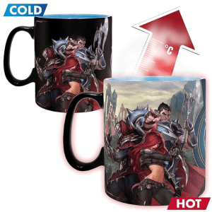 Чашка хамелеон ABYstyle League Of Legends Group кружка Лига Легенд (ЛОЛ) 460 мл.