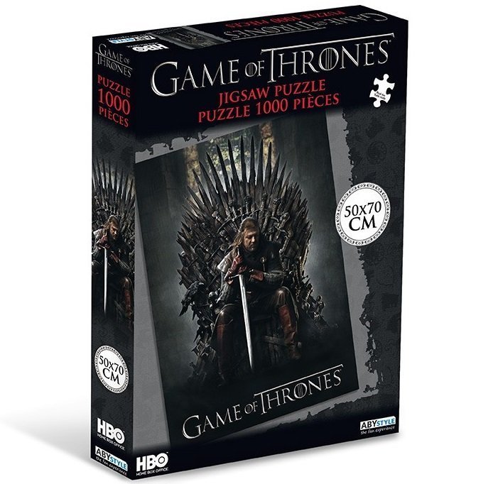 Пазл GAME OF THRONES Puzzle Iron throne Игра престолов Железный Трон 1000 шт.