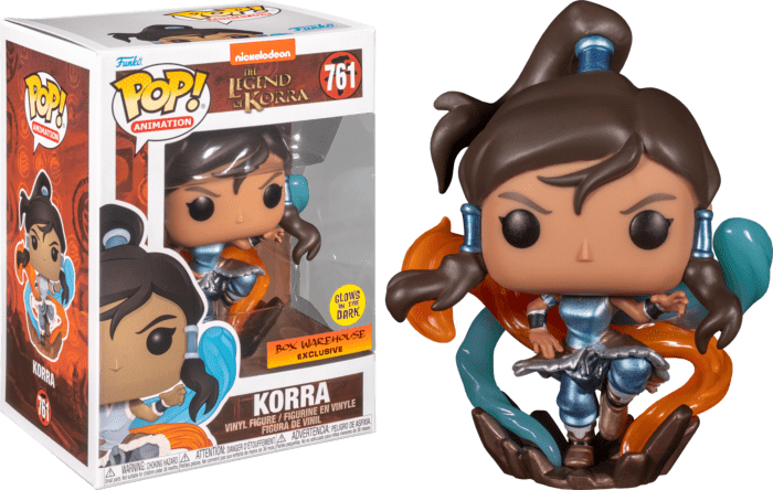 Фигурка Funko Avatar: Legend of Korra Metallic фанко Аватар Кора (Exclusive, Glow in The Dark) 761