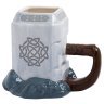 Чашка Thor Mjolnir Marvel 20 oz. Ceramic Sculpted Mug