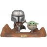 Фігурка Funko Pop! Moment Star Wars: Mandalorian and The Child Мандалорець фанко Зоряні війни