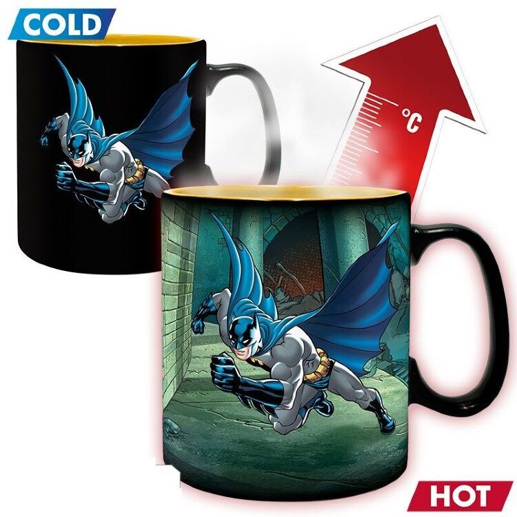 Чашка хамелеон DC COMICS Batman and Joker Ceramic Mug кружка Бетмен та Джокер 460 мл