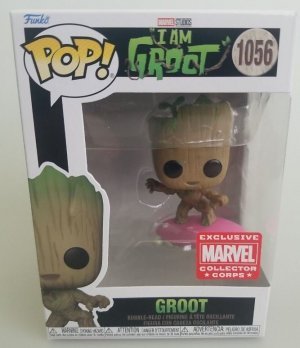 Фігурка Funko Disney I Am Groot On Soap (Exclusive Marvel Collector Corps) Фанко Грут 1056