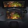 Килимок для миші ігрова поверхня Blizzard Hearthstone Heroes Хартстоун XL 90*42 cм
