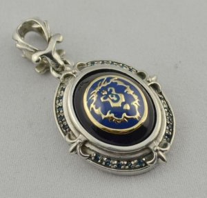 Медальйон World of Warcraft Alliance Logo stone