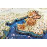 4D пазли Game of Thrones - Cityscape 4D Westeros and Essos Puzzle (891 Piece)