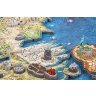 4D пазлы Game of Thrones Cityscape 4D Westeros and Essos Puzzle (891 Piece)