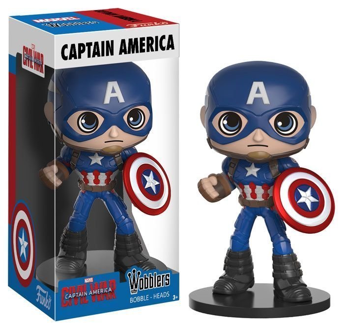 Фигурка Funko Wobbler: Marvel - Captain America