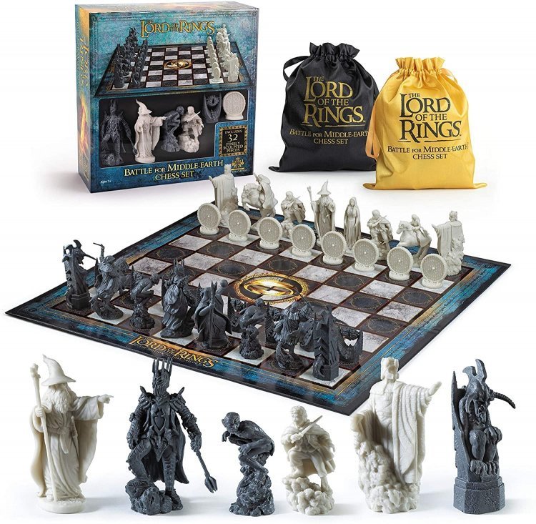 Шахи Володар кілець Lord of The Rings Battle for Middle Earth Chess Set (The Noble Collection)