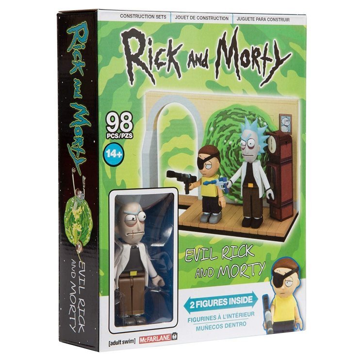 Конструктор Рик и Морти McFarlane - Evil Rick and Morty Building Set