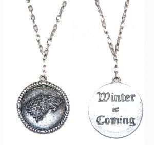 Медальйон Game of Thrones Stark Wolf (Winter is Coming)