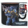 Чашка хамелеон Warhammer 40K Ultramarine та Black Legion Heat Change Mug кружка Вархаммер 460 мл