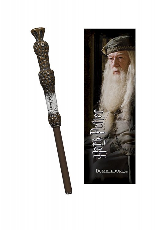 Ручка паличка Harry Potter - Dumbledore Wand Pen and Bookmark + Закладка