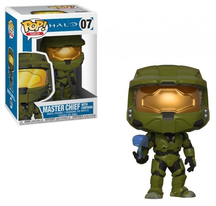 Фигурка Halo Funko Pop Master Chief with Cortana Фанко Мастер Чиф Кортана 07