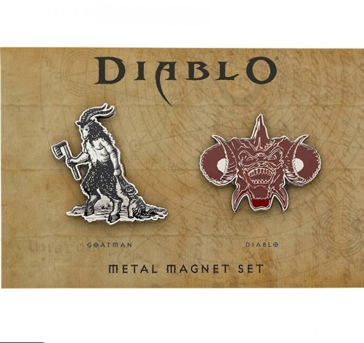 Набор магнитов Diablo Metal Magnet Set