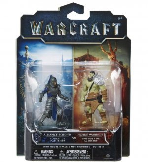 Фігурка Warcraft Movie - ALLIANCE SOLDIER VS HORDE WARRIOR Figure set