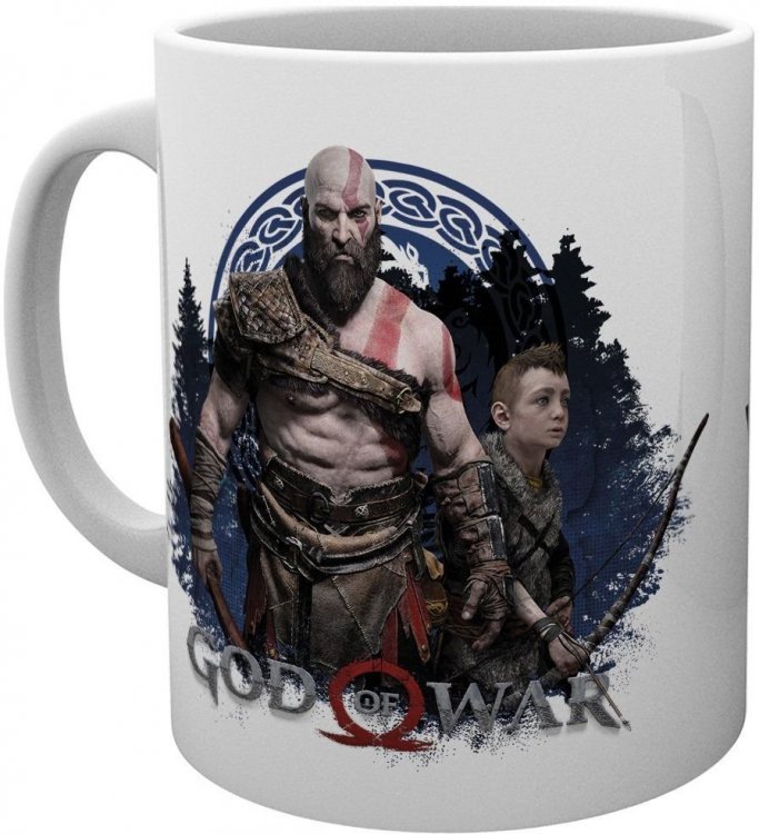 Кружка GB eye God Of War Be A Warrior Ceramic Mug Чашка 295 ml