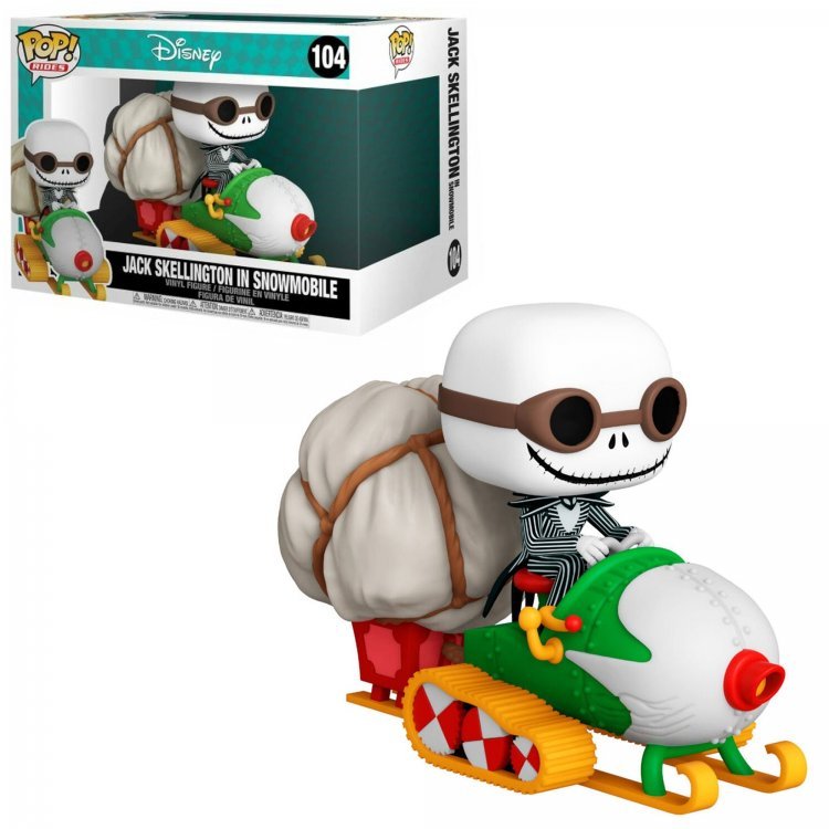 Фигурка Funko Ride: Nightmare Before Christmas - Jack and Snowmobile Кошмар перед Рождеством 104