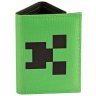 Кошелёк JINX Minecraft Pocket Creeper Tri-Fold Nylon Wallet