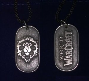 Медальйон World of Warcraft - Alliance Pewter