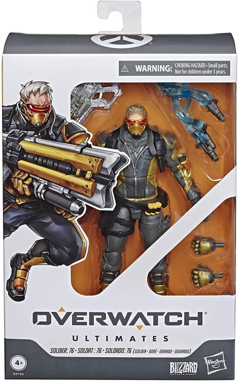 Фігурка Overwatch Ultimates Series Soldier 76 GOLD Collectible Action Figure