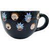 Кружка Rick and Morty Heads Line Up Ceramic Mug Чашка Рік та Морті 650 мл