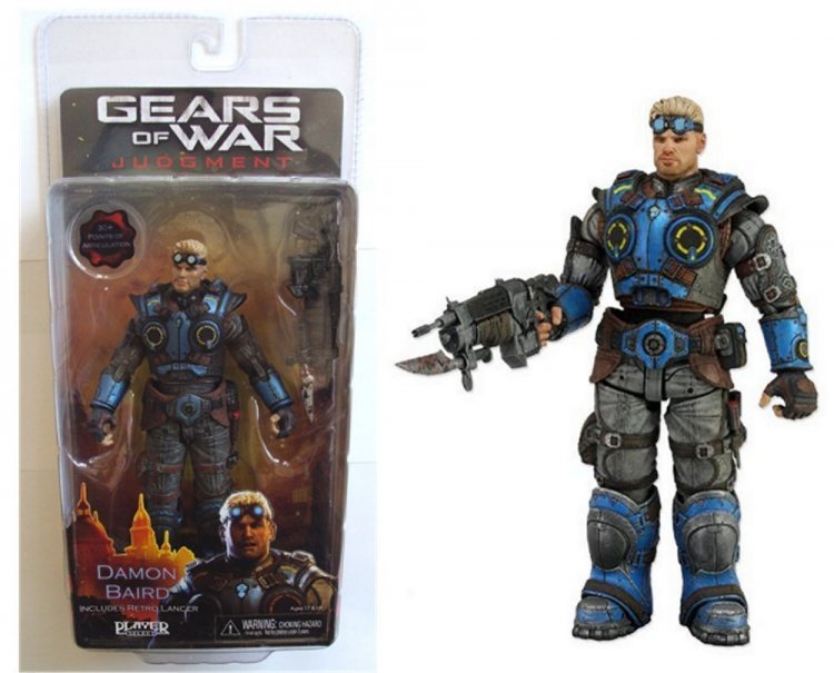 Фигурка Gears of War JUDGMENT Damon Baird Action Figure