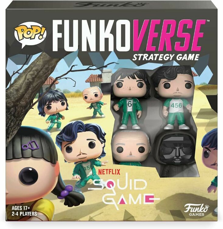 Настільна гра Funkoverse: Squid Game 100 4-Pack Фанко Гра в кальмара