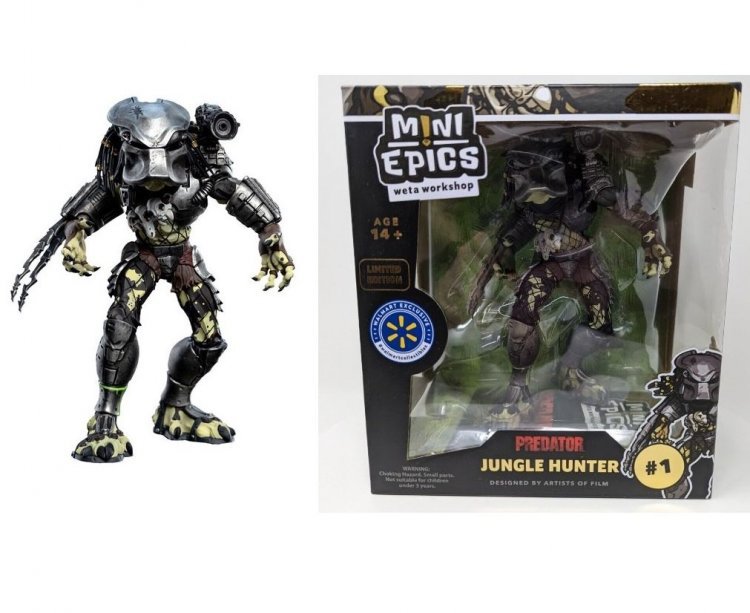 Статуетка Weta Mini Epics - Predator (Jungle Hunter) Хижак Exclusive 