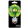 Брелок Рик и Морти Rick And Morty 4.3 см металл