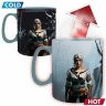 Чашка хамелеон WITCHER Geralt and Ciri Відьмак кухоль Геральт і Цирі 460 мл (змінює колір)