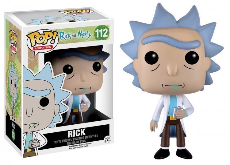 Фігурка фанк Рік і Морті Funko Pop! Rick and Morty - Rick Action Figure